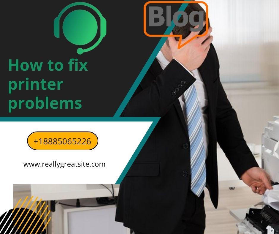 How to fix printer problems