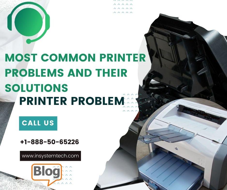 Most Common Printer Problems And Their Solutions