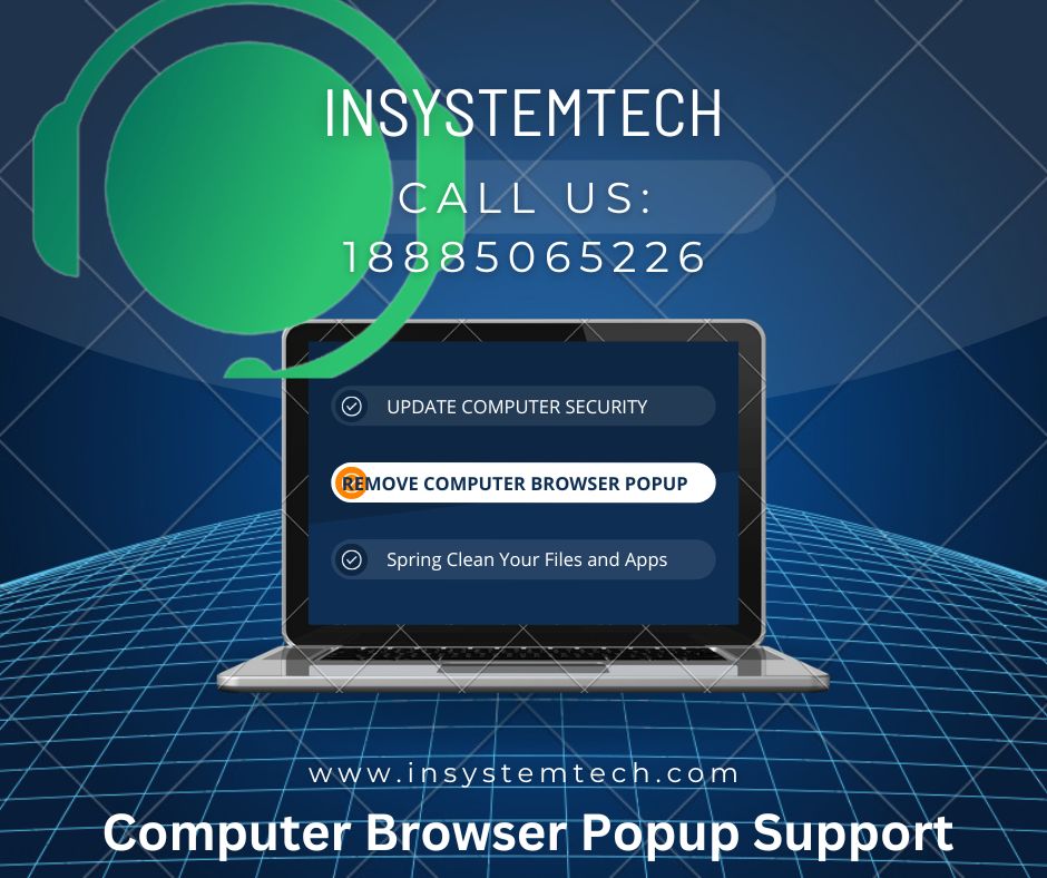 Computer browser popup