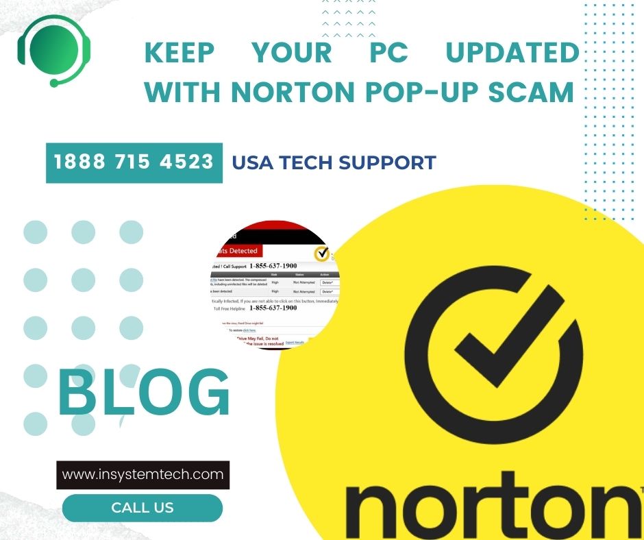 Keep Your PC Updated With Norton POP-UP SCAM
