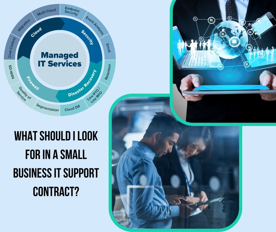 What should I look for in a small business IT support contract