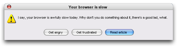 windows browser slow